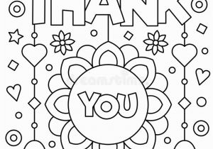 Coloring Pages Printable Thank You Thank You Coloring Stock Illustrations – 118 Thank You