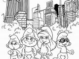 Coloring Pages Printable Thank You the Smurfs In town Coloring Pages for Kids Printable Free
