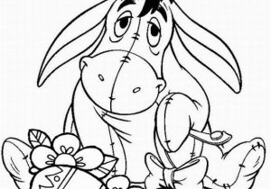 Coloring Pages Printable Winnie the Pooh Disney Easter Coloring Pages