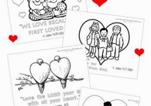 Coloring Pages Printables for Valentines Day Christian Valentine S Day Coloring Pages