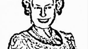 Coloring Pages Queen Elizabeth 1 Royal Queen