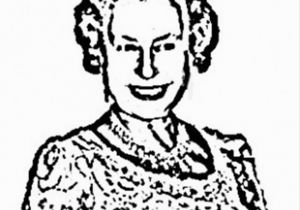 Coloring Pages Queen Elizabeth 1 Royal Queen