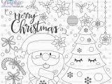 Coloring Pages Santa Claus Printable Christmas Stamps Santa Claus Stamps Mercial Use Xmas