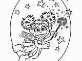 Coloring Pages Sesame Street Printable Abby Cadabby Sparkles with Images