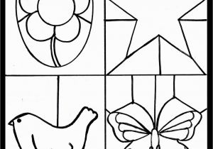 Coloring Pages Stained Glass Free Printable Kid S Craft Stained Glass Free Printable with Images
