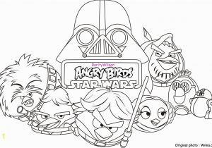 Coloring Pages Star Wars Angry Birds Angry Birds Star Wars Coloring Pages