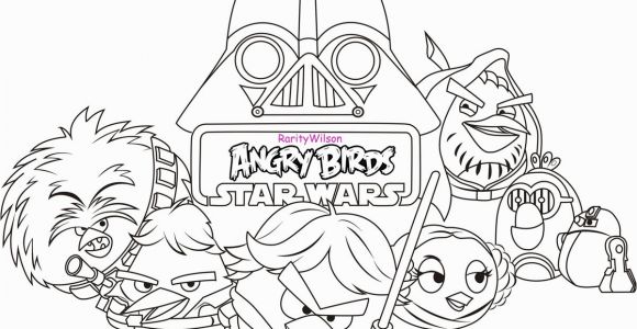 Coloring Pages Star Wars Angry Birds Angry Birds Star Wars Coloring Pages