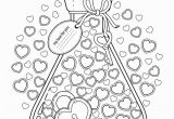 Coloring Pages Valentines Day Printable Habit Tracker