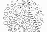Coloring Pages Valentines Day Printable Habit Tracker