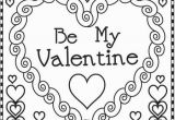 Coloring Pages Valentines Valentine Coloring Pages