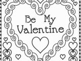 Coloring Pages Valentines Valentine Coloring Pages