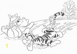 Coloring Pages Winnie the Pooh Winnie the Pooh Winter Coloring Pages for Kids