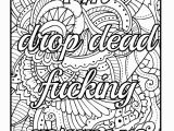 Coloring Pages with Quotes Printable Amazon Be F Cking Awesome and Color An Adult Coloring