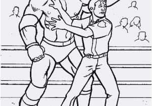 Coloring Pages Wwe Mal Vorlage