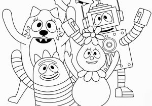 Coloring Pages Yo Gabba Gabba Yo Gabba Gabba Coloring Pages Clip Art Library