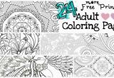 Coloring Pages You Can Print Out 24 More Free Printable Adult Coloring Pages
