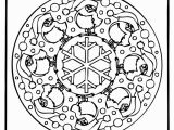 Coloringcastle Com Mandala_coloring_pages HTML Mandala Winter 1 Ausmalbilder Weihnachten