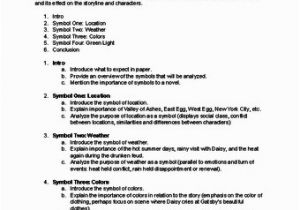 Colors In the Great Gatsby with Page Numbers Color Symbolism In the Great Gatsby Fresh How to Write An Outline