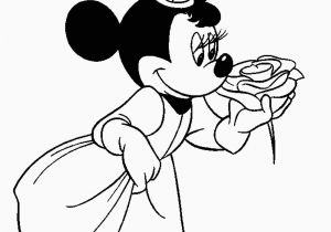 Colouring Pages Disney Mickey Mouse Princess and Prince Coloring Pages