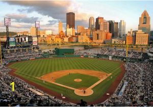 Comerica Park Wall Mural Pittsburgh Pirates