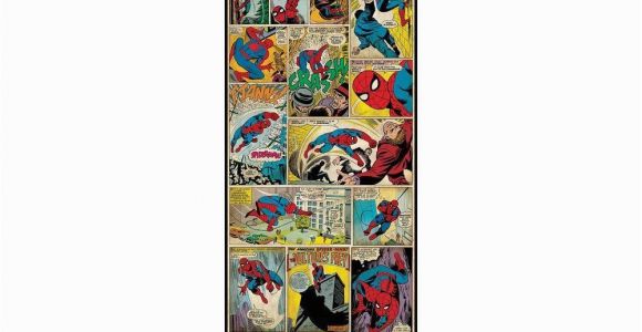 Comic Book Wall Mural 3 In X 17 5 In Marvel Ic Panel Spiderman Classic Peel