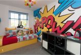 Comic Book Wall Mural Ic Book themed Room