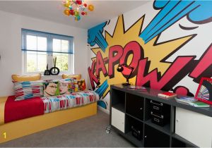 Comic Book Wall Mural Ic Book themed Room