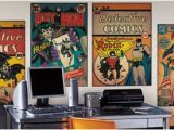 Comic Book Wall Mural Pin On Superhero Room