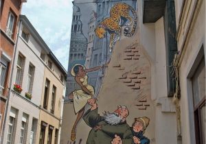 Comic Book Wall Mural top 10 Murals to Check Out the Brussels Ic Book Route