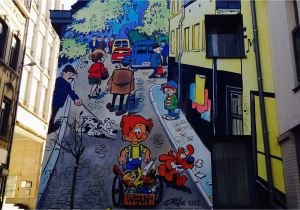 Comic Book Wall Murals 10 Fantastic Ic Strip Murals to Admire In Brussels