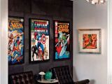 Comic Book Wall Murals Decorating Ic Book Colections and Displays Design Indulgences