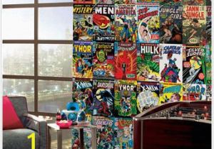 Comic Book Wall Murals I M Doing A Ic Book themed Game Room Marvel Ic Book Xl Wall