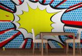 Comic Book Wall Murals Pop Art Ic Book Wall Mural Lay & Kj Room