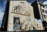 Comic Murals for Walls Ic Strip Trail Brussels
