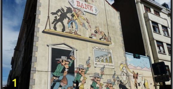 Comic Strip Wall Mural Ic Strip Trail Brussels