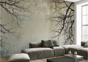 Commercial Wall Murals Living Room Bedroom Wall Papers 3d Vintage Tree Branch Painting