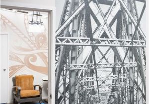 Commercial Wall Murals the Final Reveal Industrial Style Wallpaper Mural From the Trendy