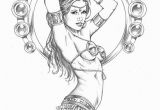 Conan the Barbarian Coloring Pages Harem Girl