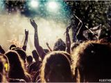 Concert Crowd Wall Mural Music Wall Murals Music Wallpaper Murals Ireland