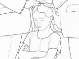 Confirmation Coloring Pages A Primary Coloring Page From the Lds Church A Girl is Confirmed