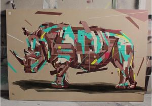 Contemporary Mural Artists Rhino Arlin Art Murals