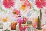 Contemporary Murals for Walls Boho Wallpaper Boho Flowers Peony Wallpaper Peonies Wall