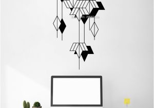 Cool Office Wall Murals Abstract Geometric Art Wall Stickers Home Decor Creative Design Fice Decor Wall Decals Vinyl Murals Size Walls Stickers for Home Stickers for