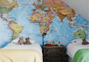 Cool Room Murals Trending the Best World Map Murals and Map Wallpapers