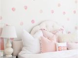 Cool Teenage Wall Murals Watercolor Polka Dots