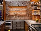 Copper Kitchen Backsplash Murals 22 Best Metal Tile Backsplash Images