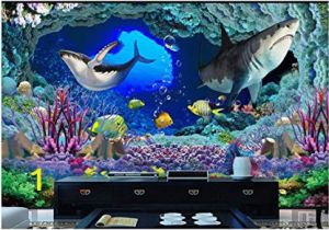 Coral Reef Wall Mural Lhdlily 3d Wallpaper Mural Wall Paintings Wall Stricker Home