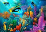 Coral Reef Wall Mural Underwater World 192 Pieces