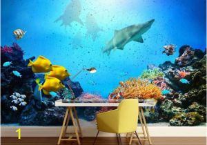 Coral Reef Wall Mural Underwater World Wall Mural Underwater Wallpaper Sea Wall Mural Underwater Wall Mural Fish Wallpaper Coral Wallpaper Reef Wall Mural