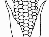 Corn On the Cob Coloring Page Intelligence Printable Corn the Cob Coloring Pages New
